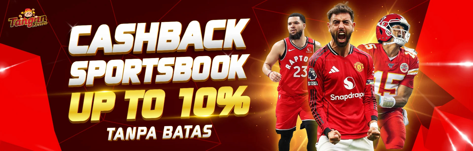 TANGANDEWA BONUS CASHBACK TANPA BATAS